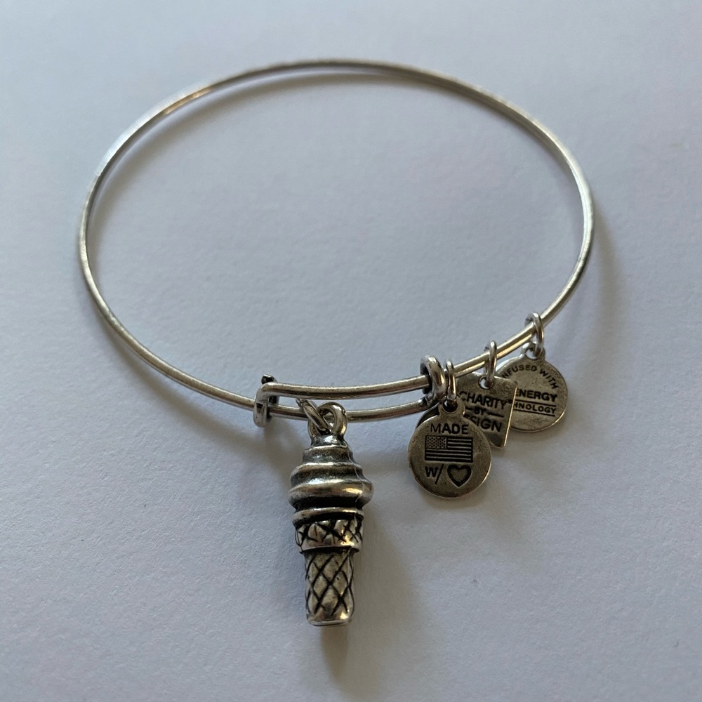 Alex and Ani Ice Cream Charm Bracelet